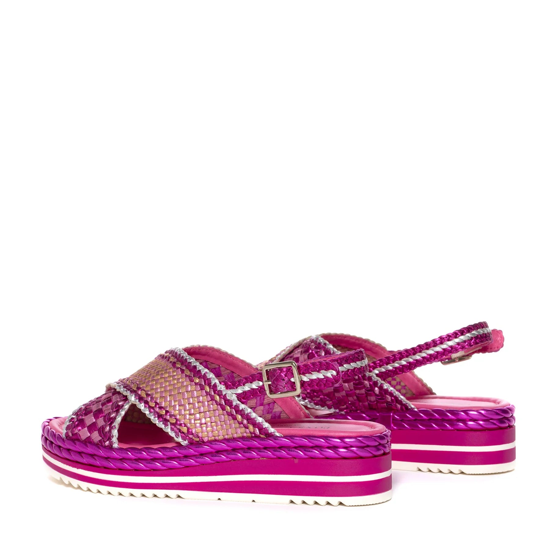 PONS QUINTANA | SANDALIAS | MUJER | MILAN RETXA METAL | ROSA