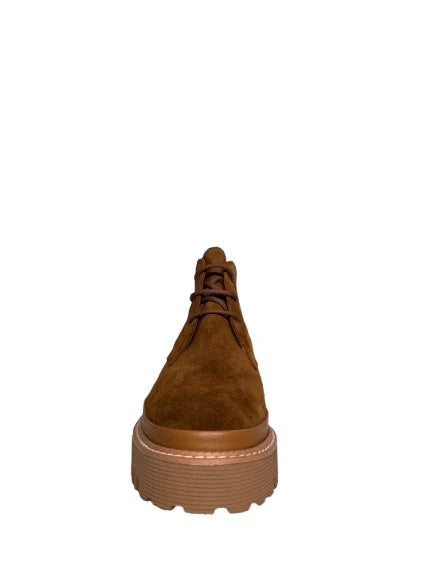 PONS QUINTANA Carmen Toffee: brown ankle boots for women