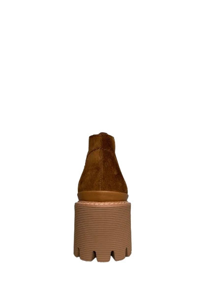 PONS QUINTANA Carmen Toffee: brown ankle boots for women