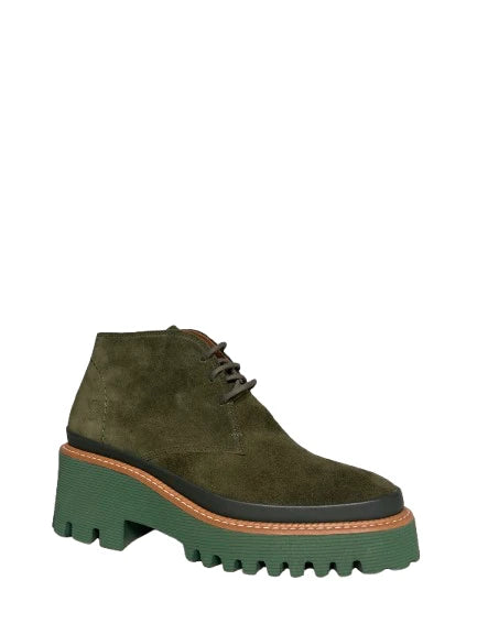 PONS QUINTANA | BOTINES | MUJER | RAQUEL VELOUR FOREST | VERDE