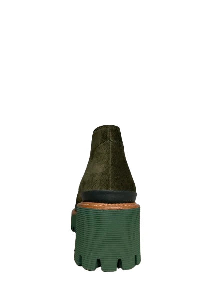 PONS QUINTANA | BOTINES | MUJER | RAQUEL VELOUR FOREST | VERDE