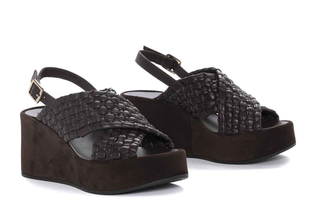 PONS QUINTANA | SANDALIAS | MUJER | CAMILA CAFE | MARRÓN