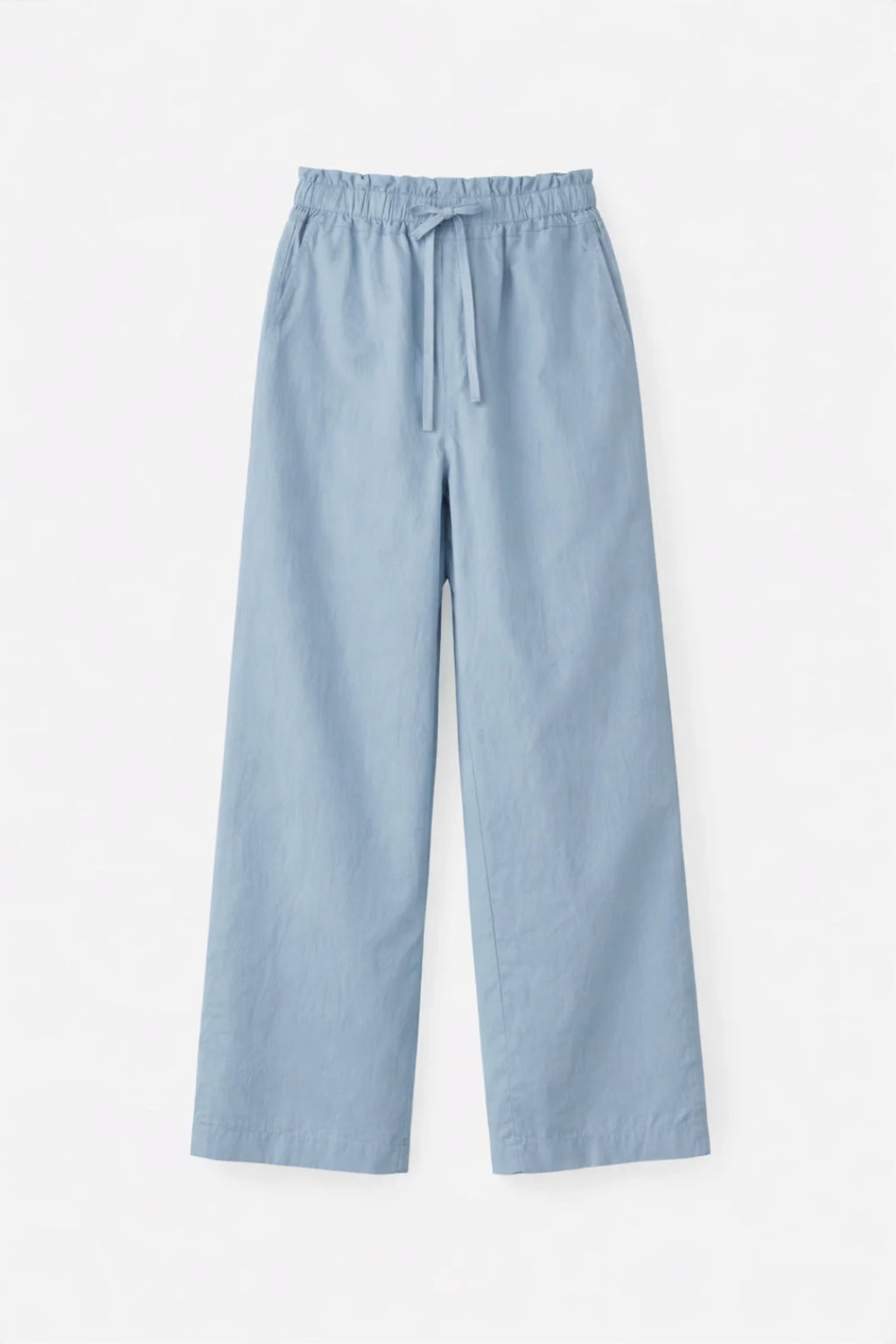 PROJECT AJ117 PJ Pants DK14-261 / 619 Pearl BLUE: blå bukser til kvinder
