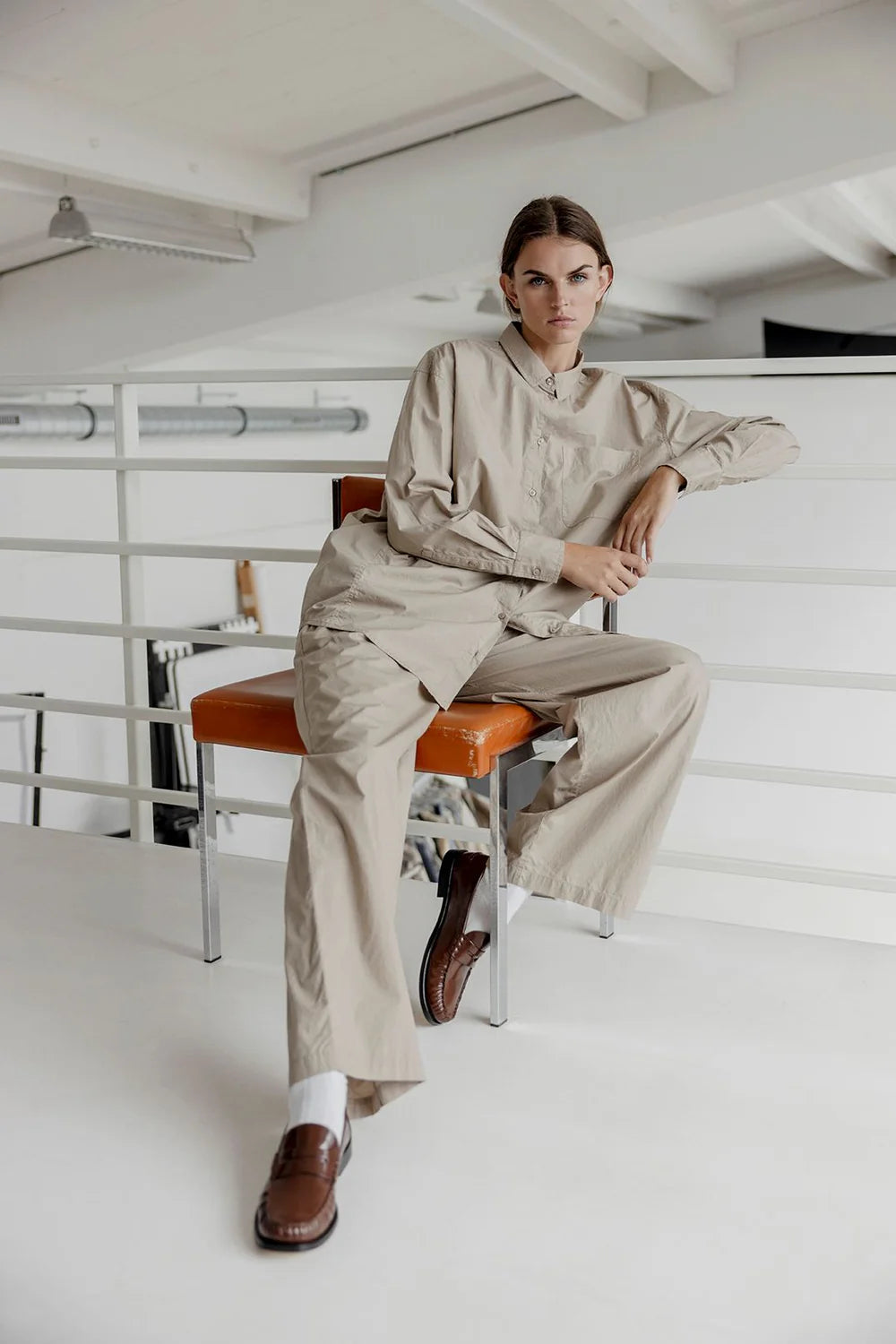 PROJECT AJ117 PJ Pants: white trousers for women