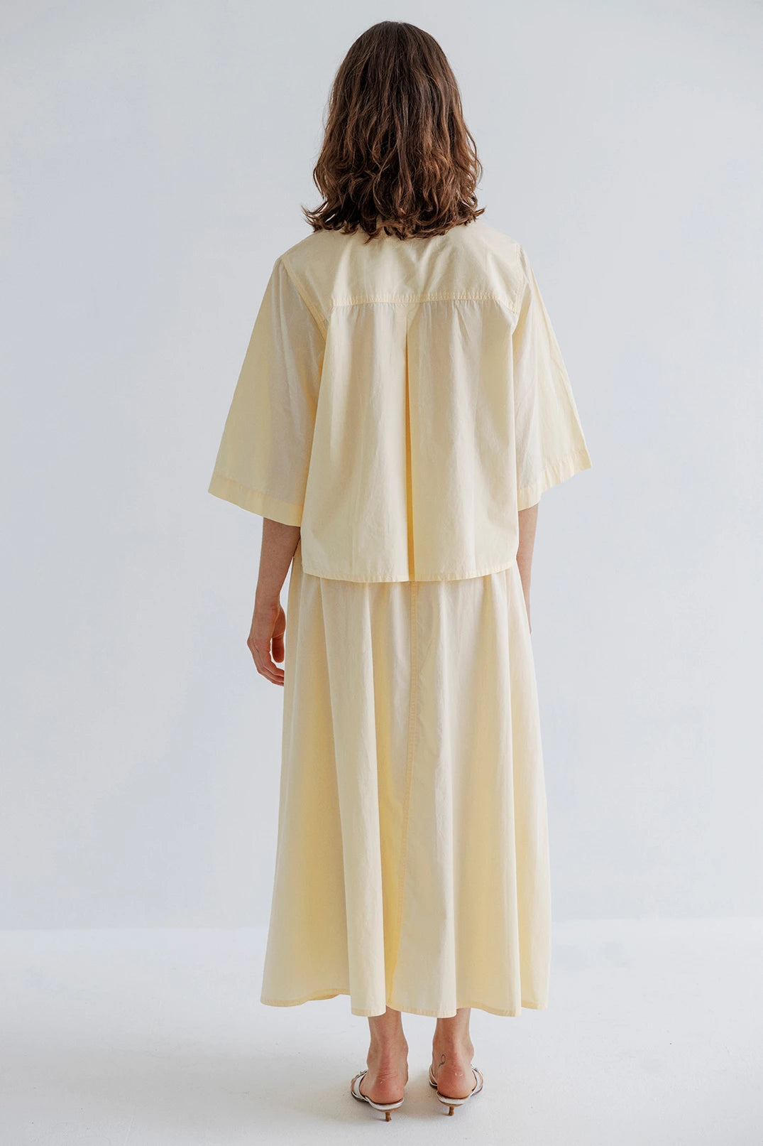 PROJECT AJ117 Hailey DK14-261 / 117 Butter: amarillo skirt for women