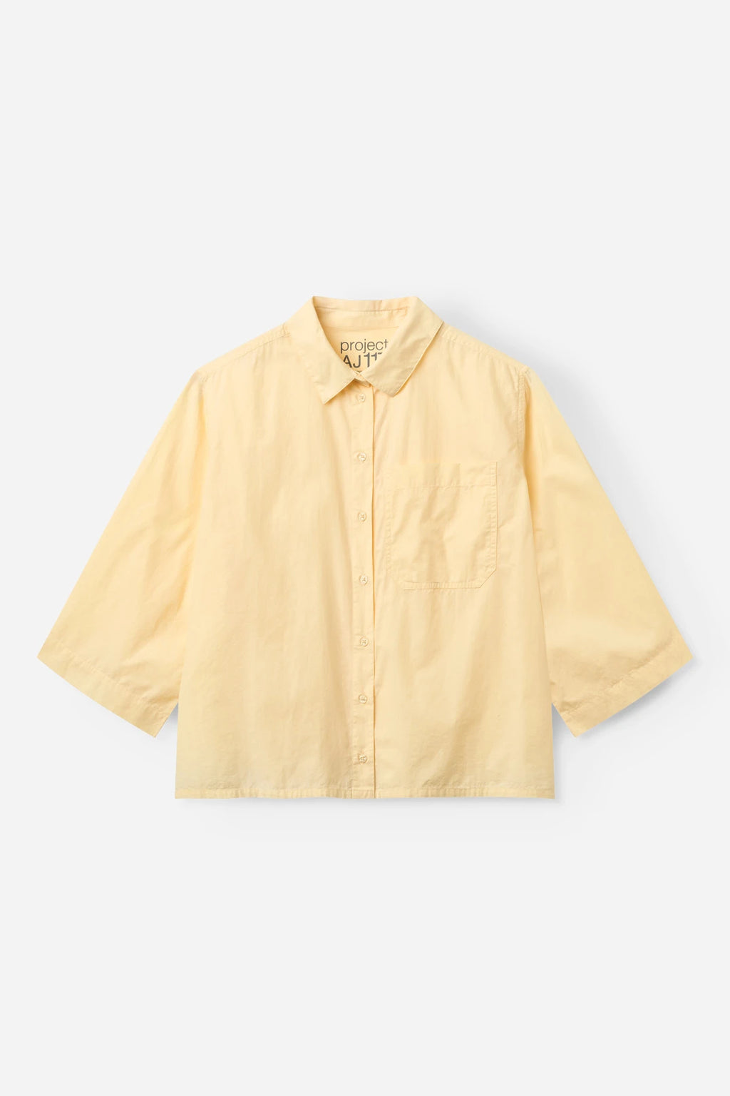 PROJECT AJ117 Hortense DK14-261 / 117 Butter: amarillo camisa per a dona
