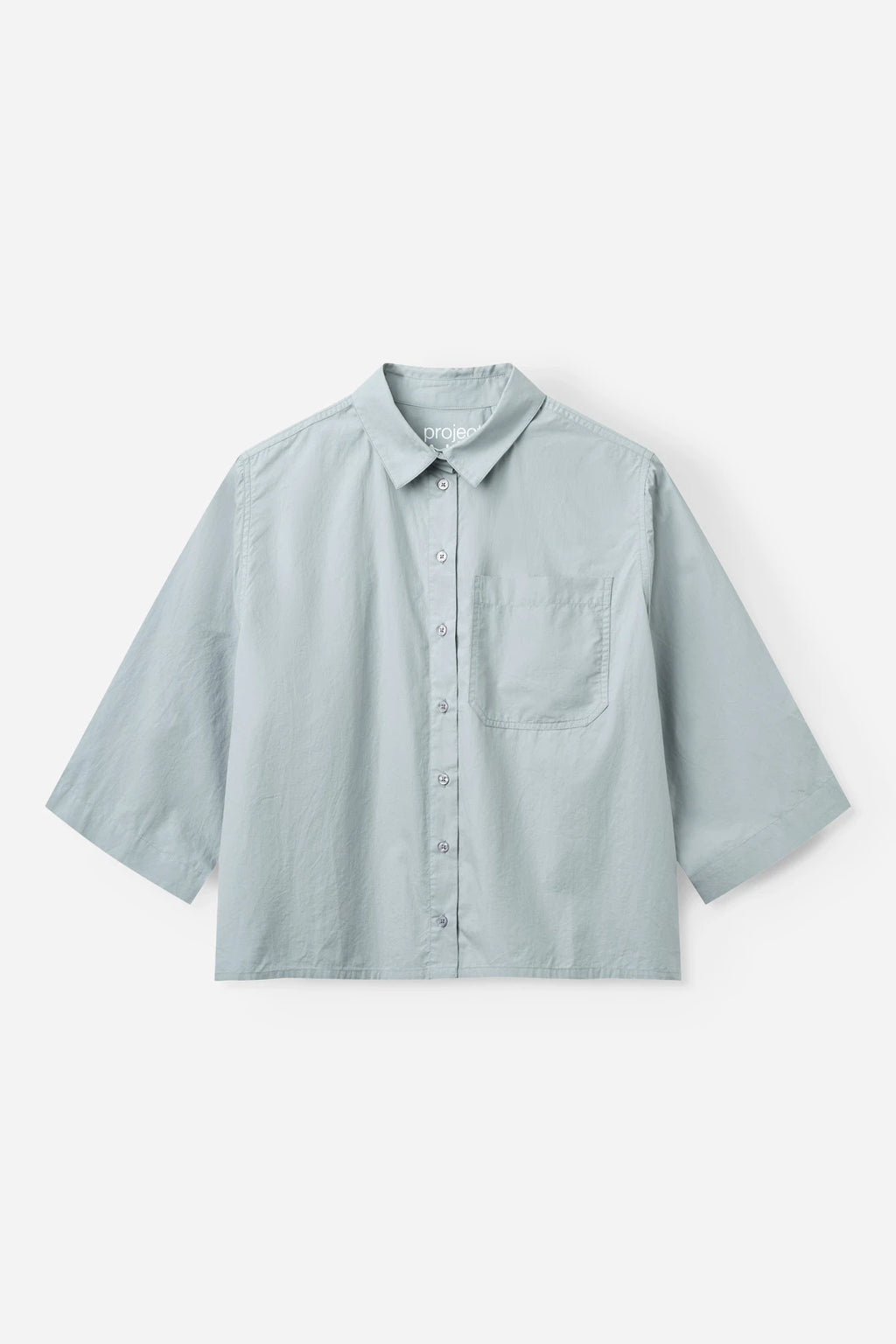 PROJECT AJ117 Hortense DK14-261 / 619 Pearl BLUE: niebieski koszula dla kobiet