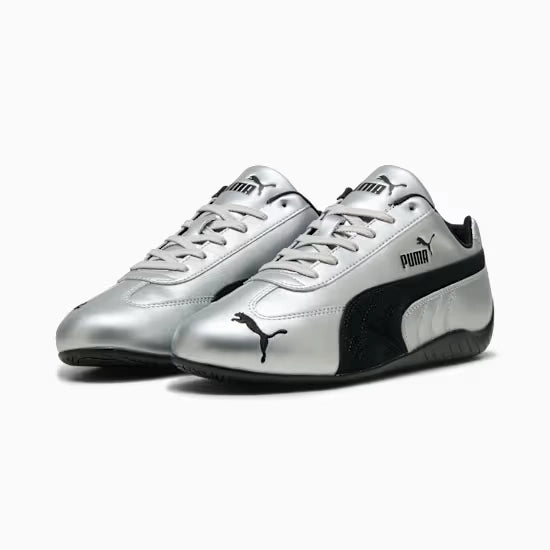 PUMA Speedcat Metallic Silver: platejat vambes per a dona