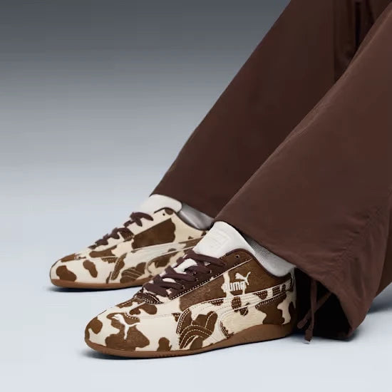 PUMA Speedcat COW WNS: animal print sneakers til kvinder