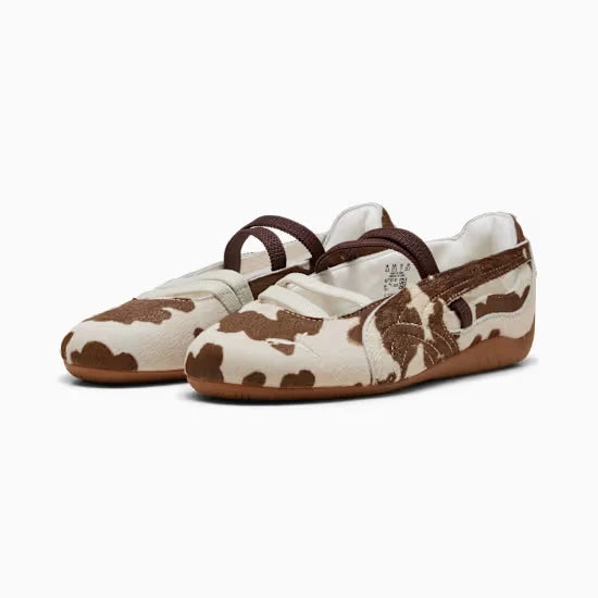 PUMA Speedcat Ballet COW WNS: animal print ballet flats for women