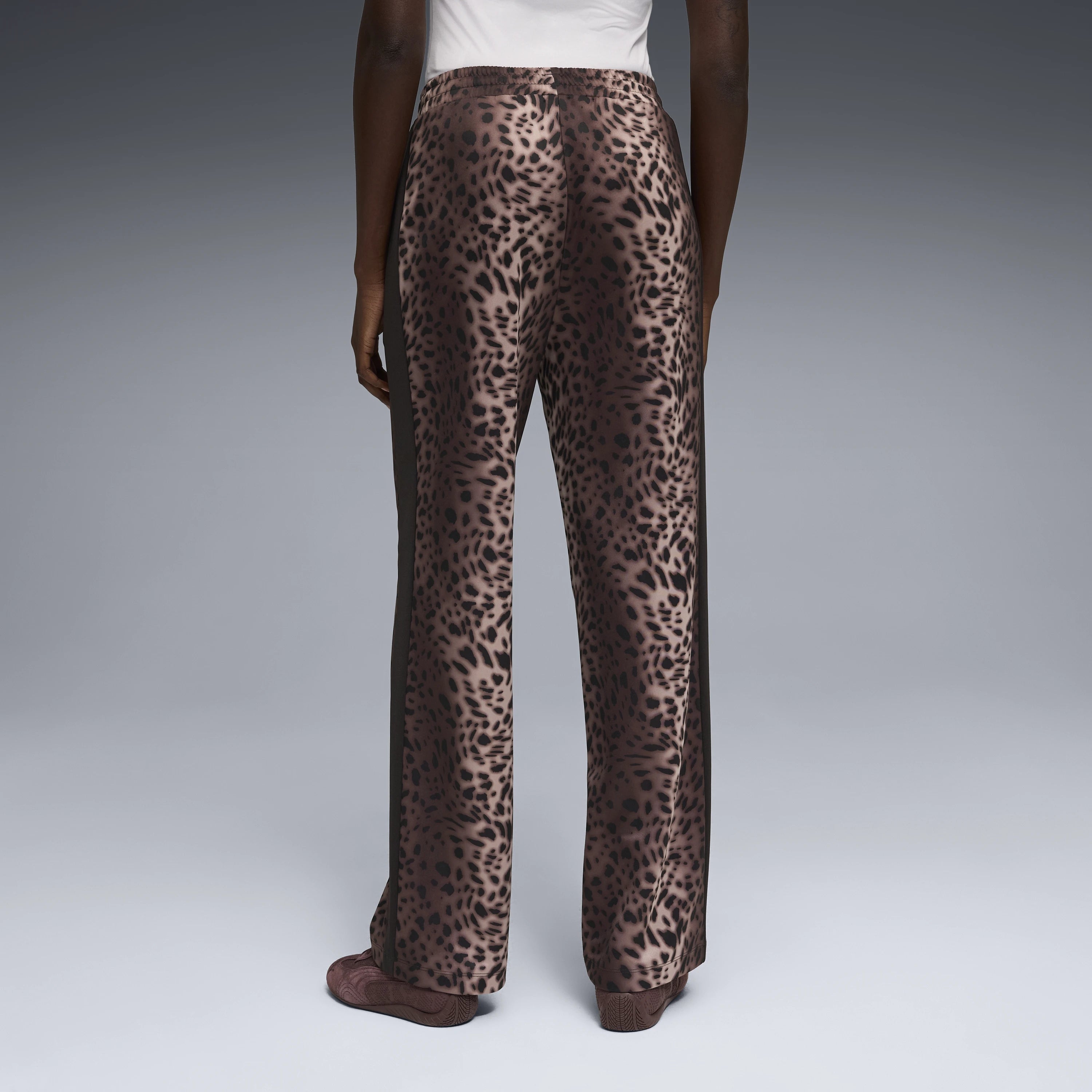 PUMA T7 LEO LUXE Aoptrack Pants OP: animal print بنطال للنساء