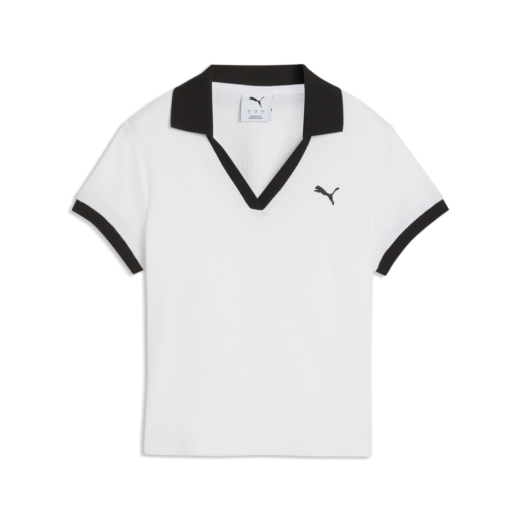 PUMA Wardrobe ESS POLO: 白色 polo 女士