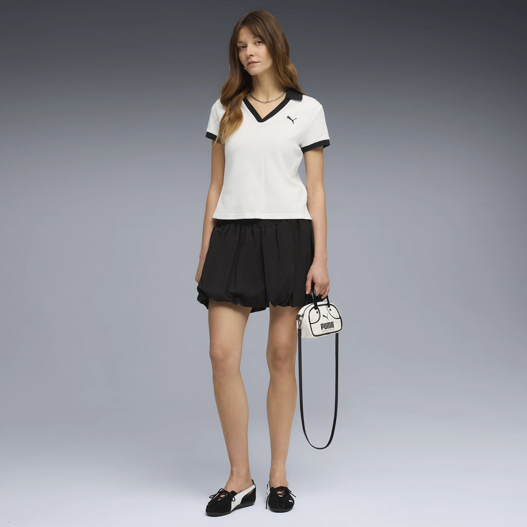 PUMA Wardrobe ESS POLO: 白色 polo 女士