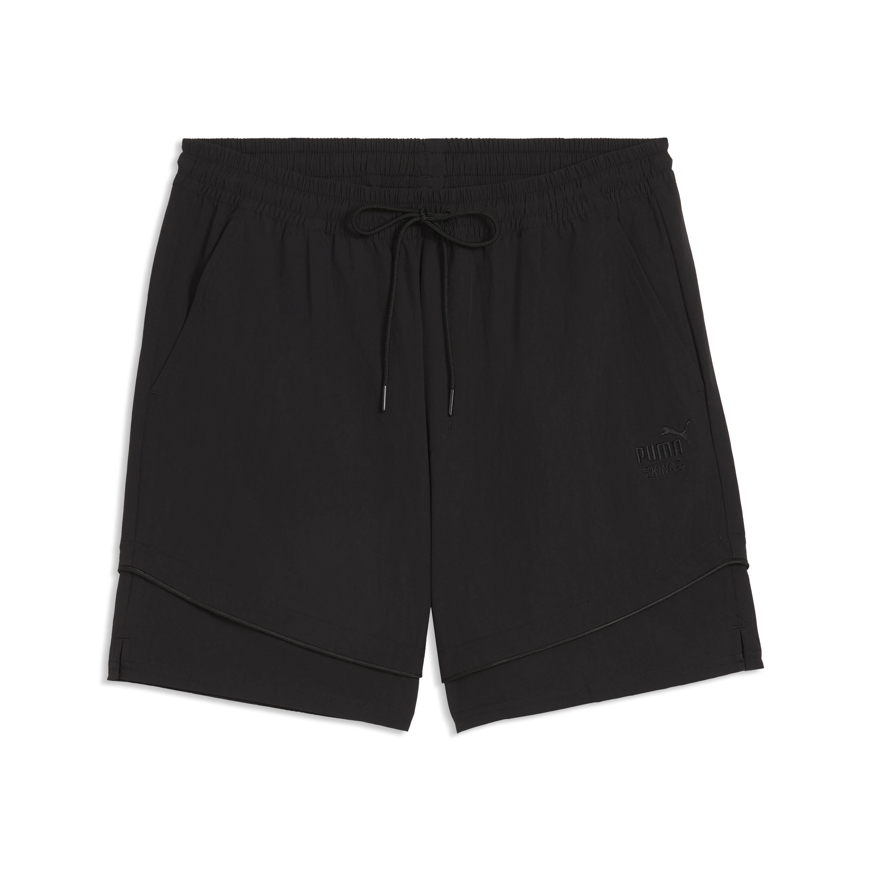 PUMA KING Shorts: 黑色 长裤 男士