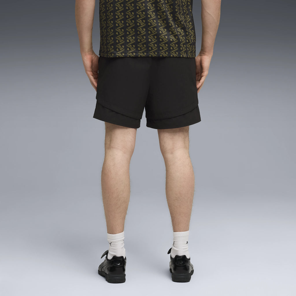 PUMA KING Shorts: 黑色 长裤 男士