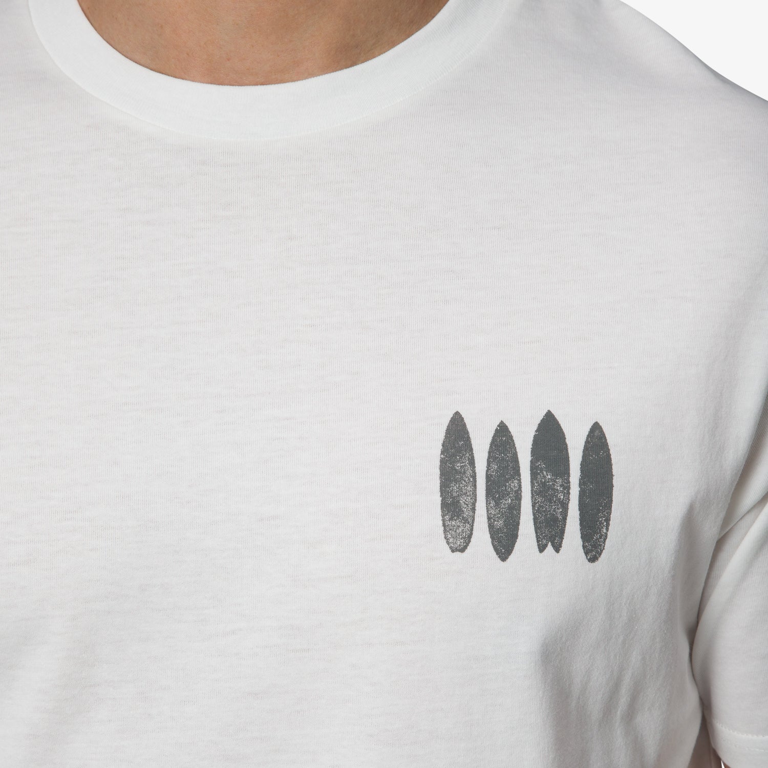 REEF Pettibon SS Camiseta Marshmallow: white T-shirt for men