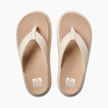 REEF Cushion Bondi Vintage/oasis: beige sandaler för dam