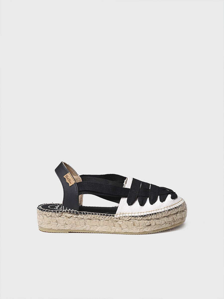 TONI PONS | ESPADRILLES MUJER | RIO CU NEGRE | NEGRO