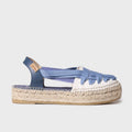 TONI PONS RIO CU TEXA: blau espadrilles per a dona