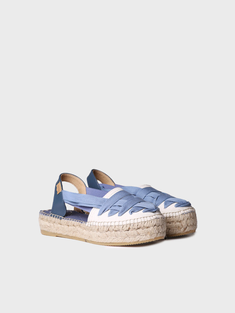 TONI PONS RIO CU TEXA: blau espadrilles für Damen