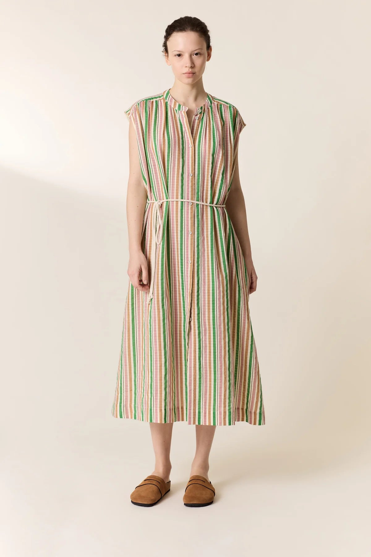 LEON & HARPER Richie TC209 STRP Multico: multicolour dress for women