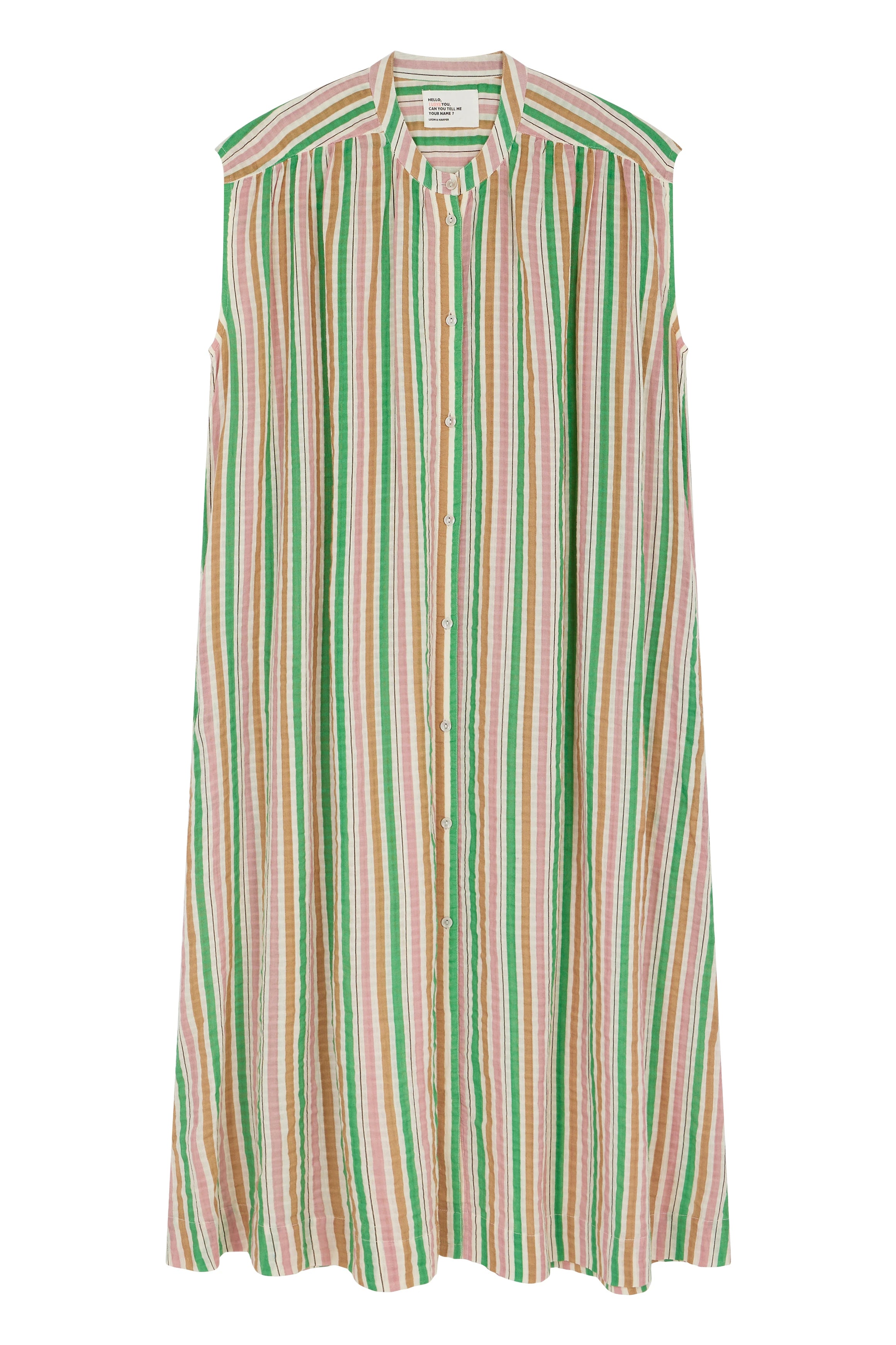 LEON & HARPER Richie TC209 STRP Multico: multicolour dress for women