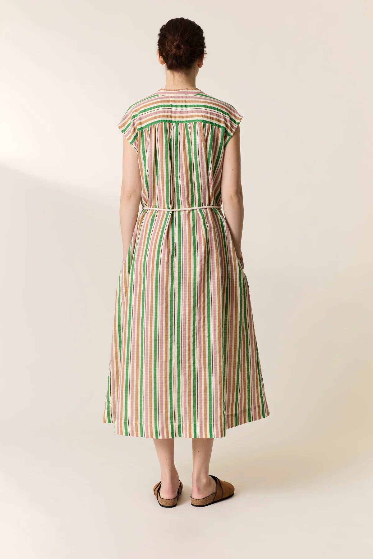 LEON & HARPER Richie TC209 STRP Multico: multicolour dress for women