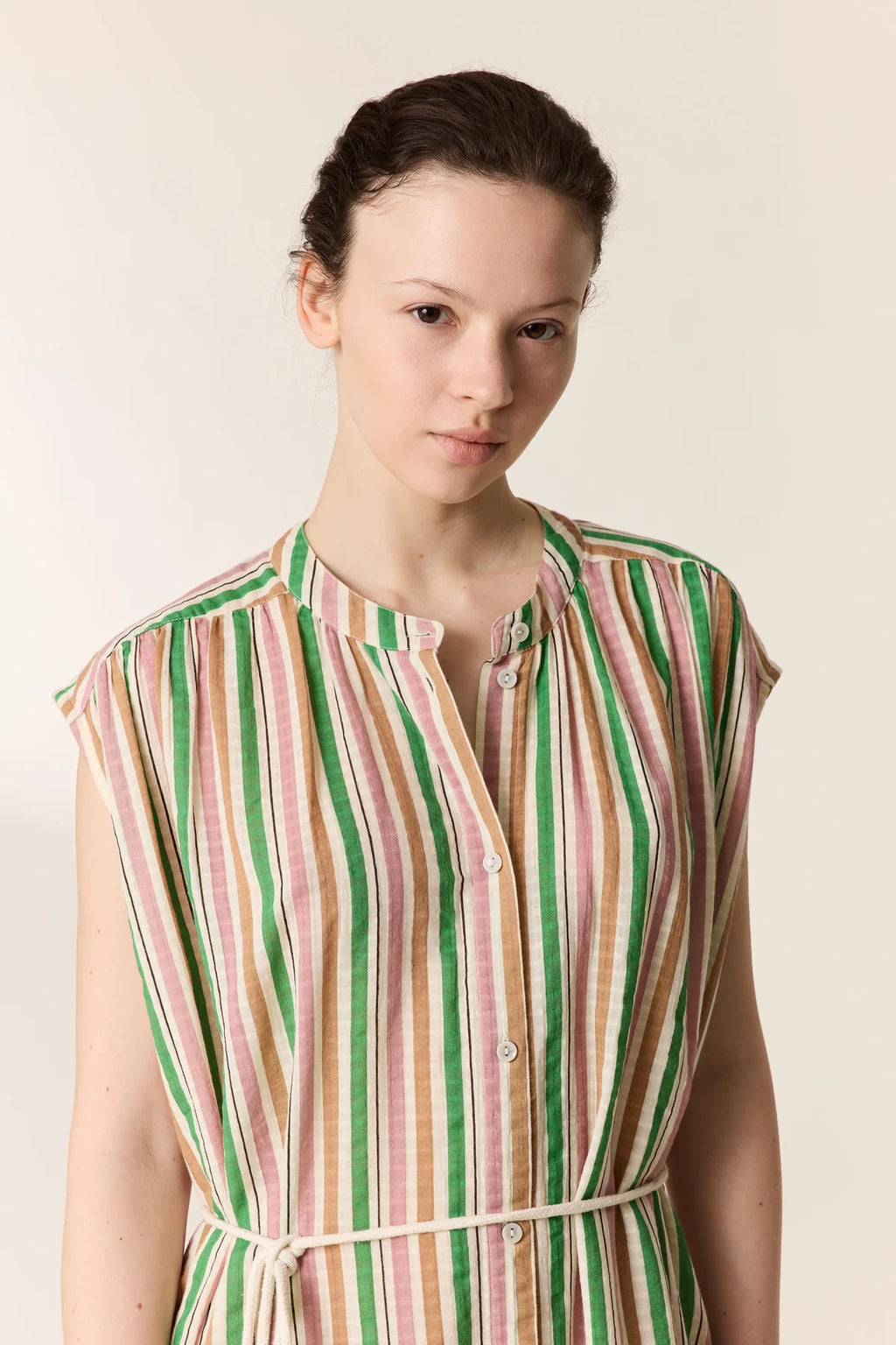 LEON & HARPER Richie TC209 STRP Multico: multicolour dress for women