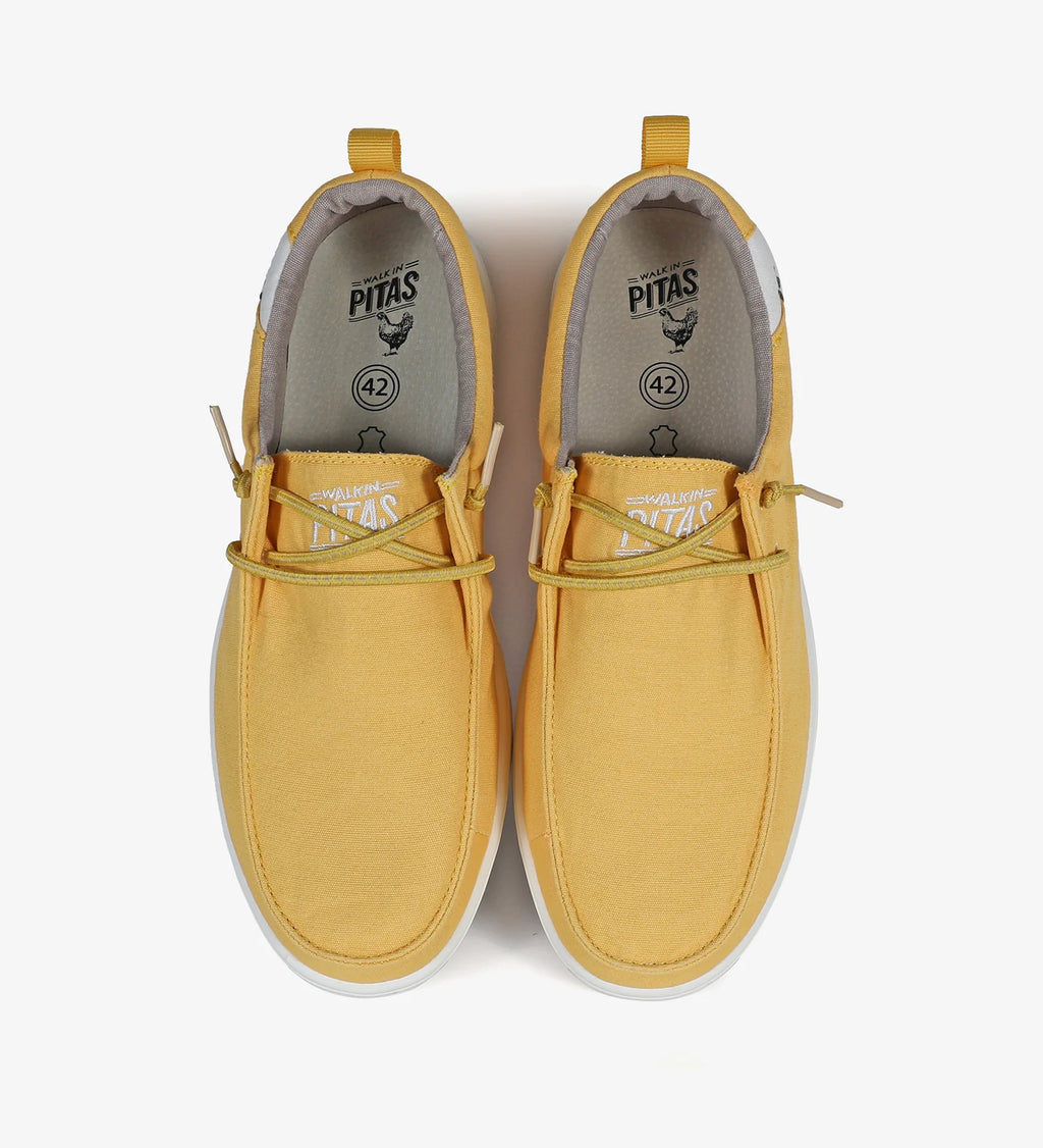 PITAS Biarritz Mostaza: amarillo wallabee for men
