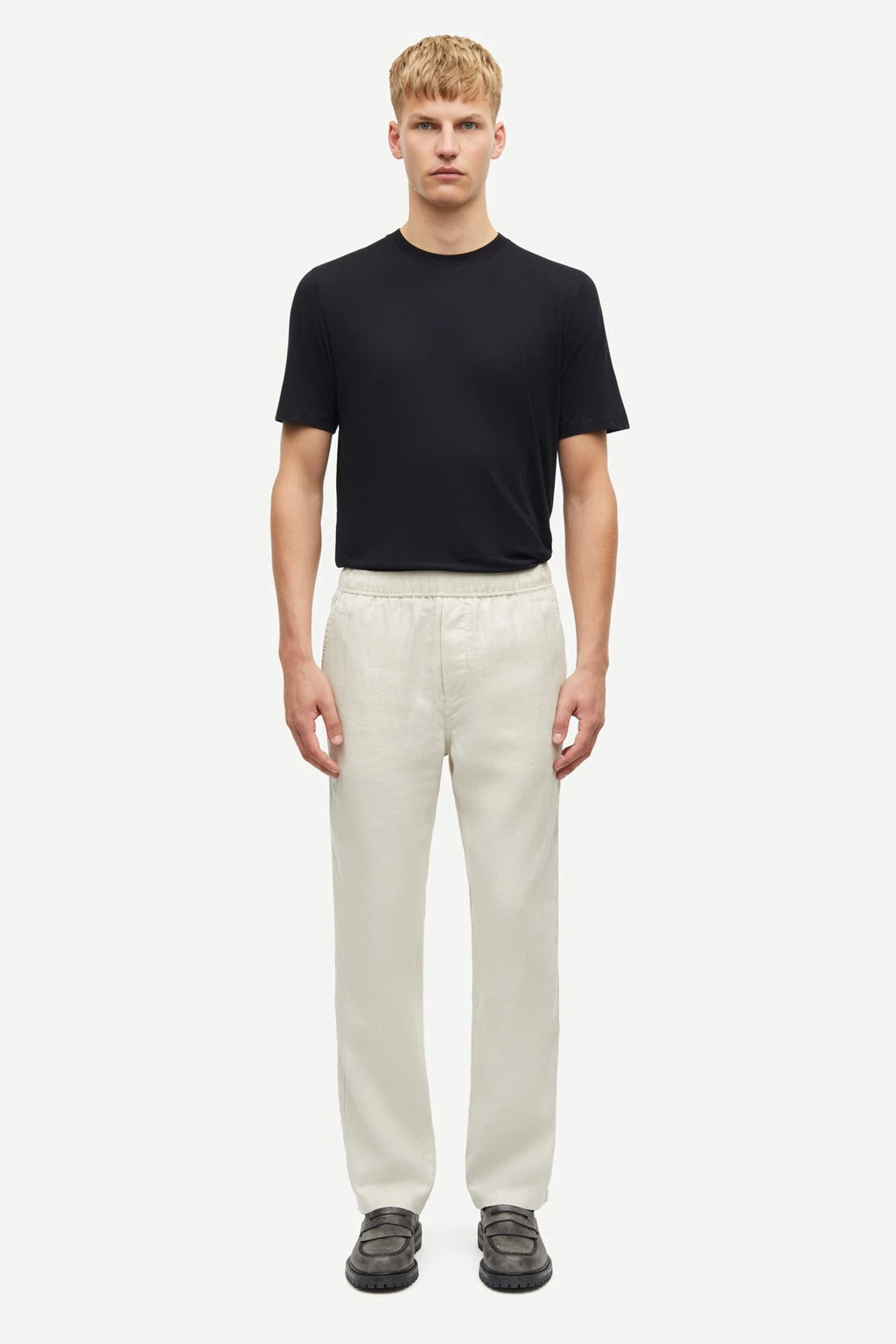SAMSOE Sajabari X Trousers: 米色 长裤 男士
