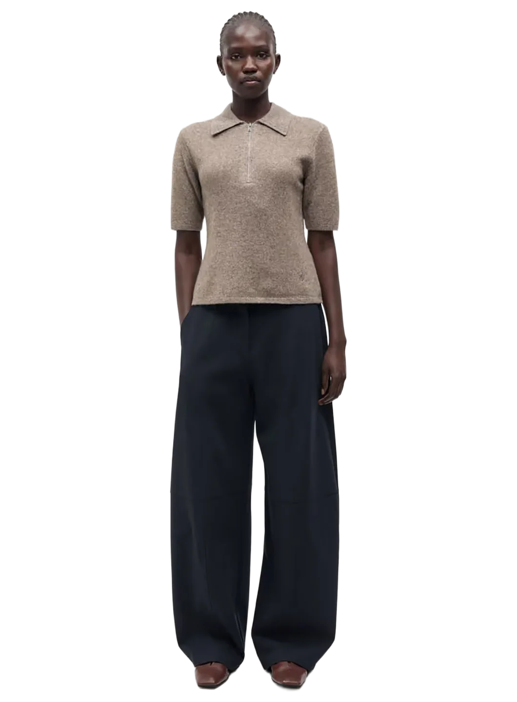 SAMSOE Sabianca Salute: blue trousers for women