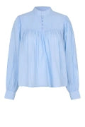 SECOND FEMALE Halogen BLUE: blue shirt for women