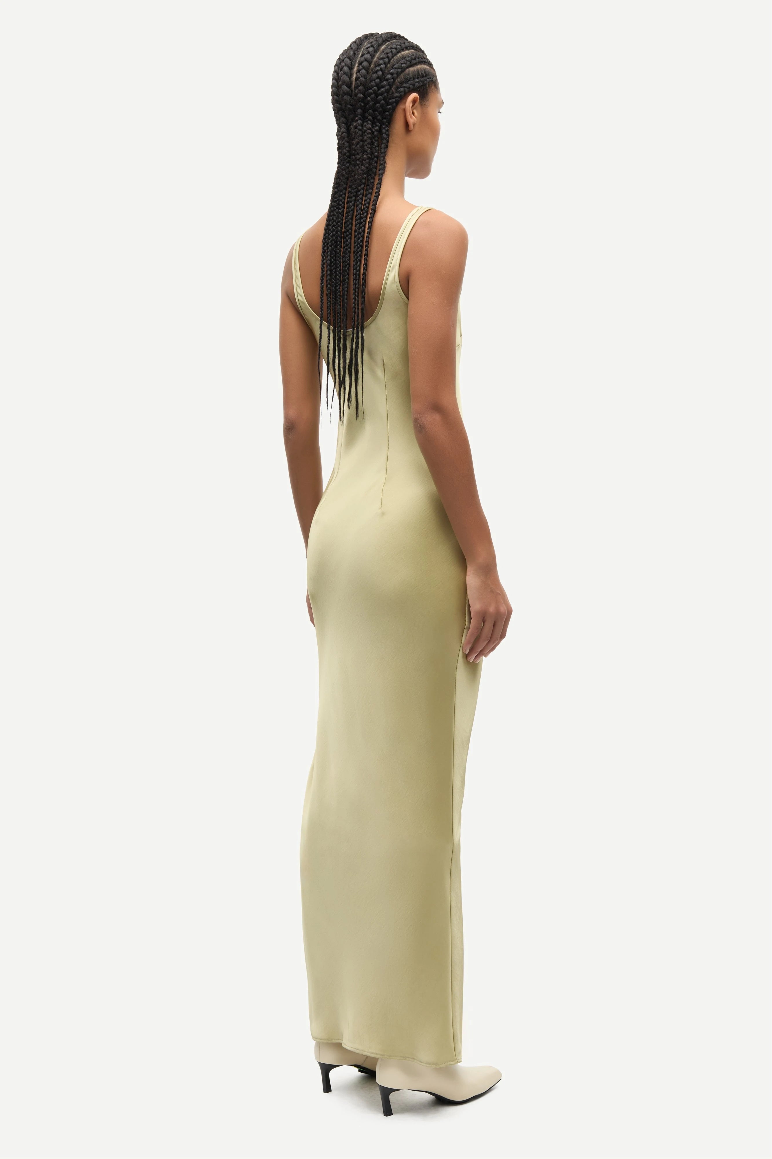 SAMSOE Sunna Dress 12956 SAGE Green: green dress for women