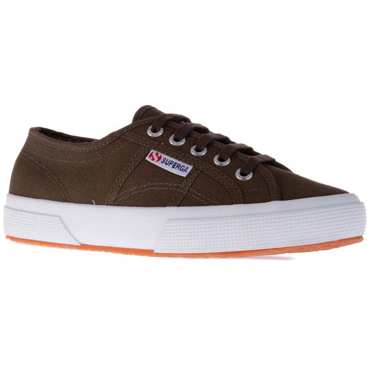 SUPERGA 2750 COTU Classic Green Sherwood- F Avorio: green trainers unisex