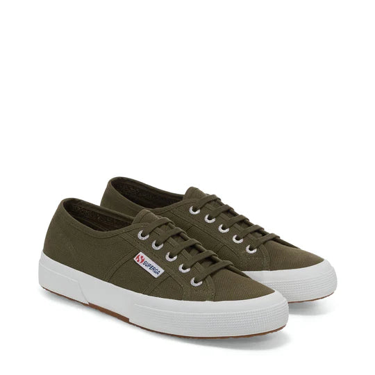 SUPERGA 2750 COTU Classic Green Sherwood- F Avorio: verd vambes unisex