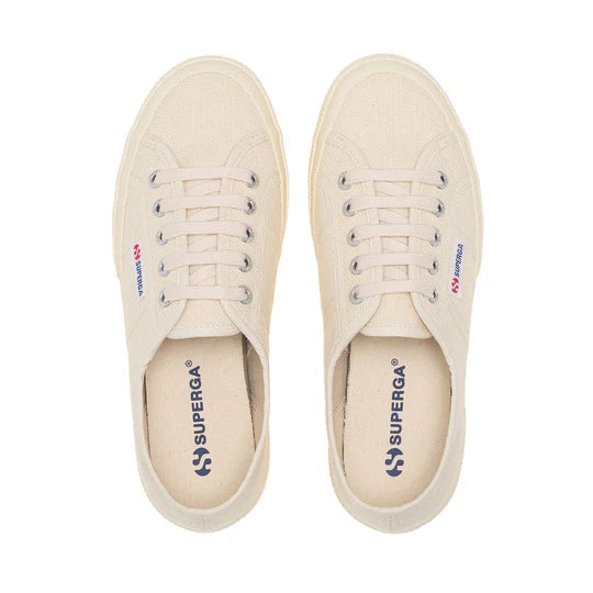 SUPERGA 2750 COTU Classic Beige Raw-off White: beige trainers unisex