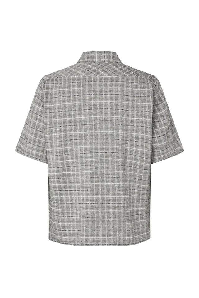 SAMSOE Saayo P Shirt 15970: black shirt for men