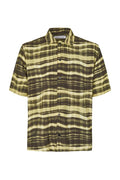 SAMSOE Saayo X Shirt 15961: amarillo シャツ メンズ