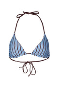 SAMSOE Sachic Bikini TOP 1 BEL AIR Fudge ST: blau bañadores für Damen