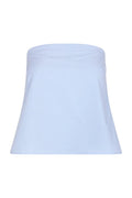 SAMSOE Saclover TOP 1604A Light BLUE: blue T-shirt for women