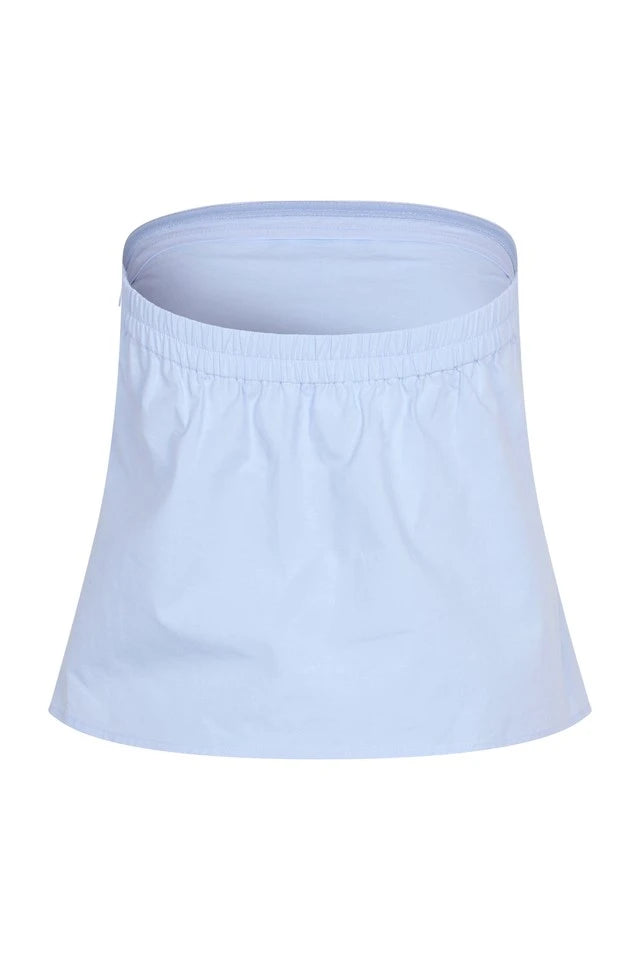 SAMSOE Saclover TOP 1604A Light BLUE: blue T-shirt for women