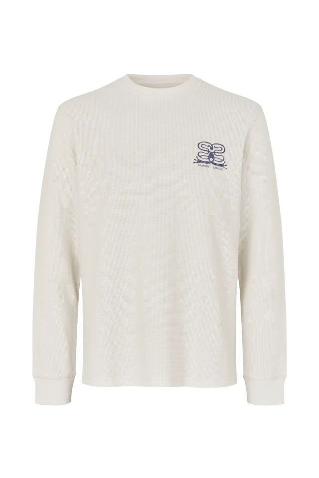 SAMSOE Safellow LS T-shirt: beix camisa per a home