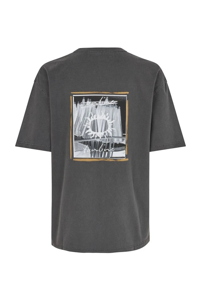 SAMSOE Sagergei T-shirt 1A: black T-shirt for men