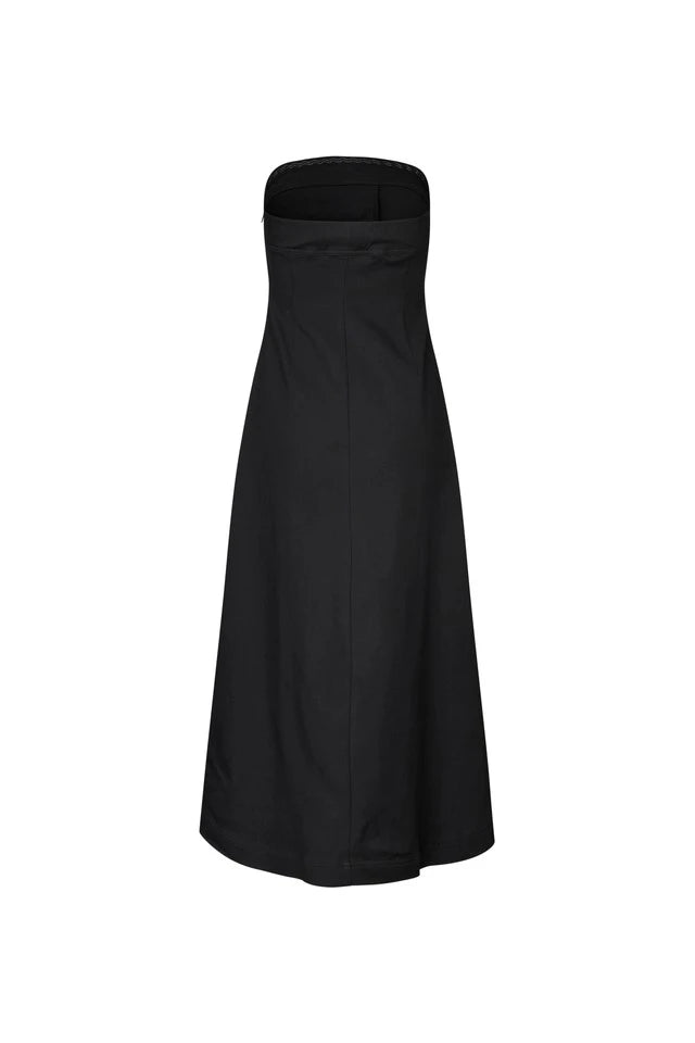 SAMSOE Sahya Dress 15934 Black: black dress for women