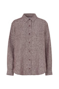 SAMSOE | CAMISAS | MUJER | SALOVES SHIRT 14329 FUDGE | MARRÓN