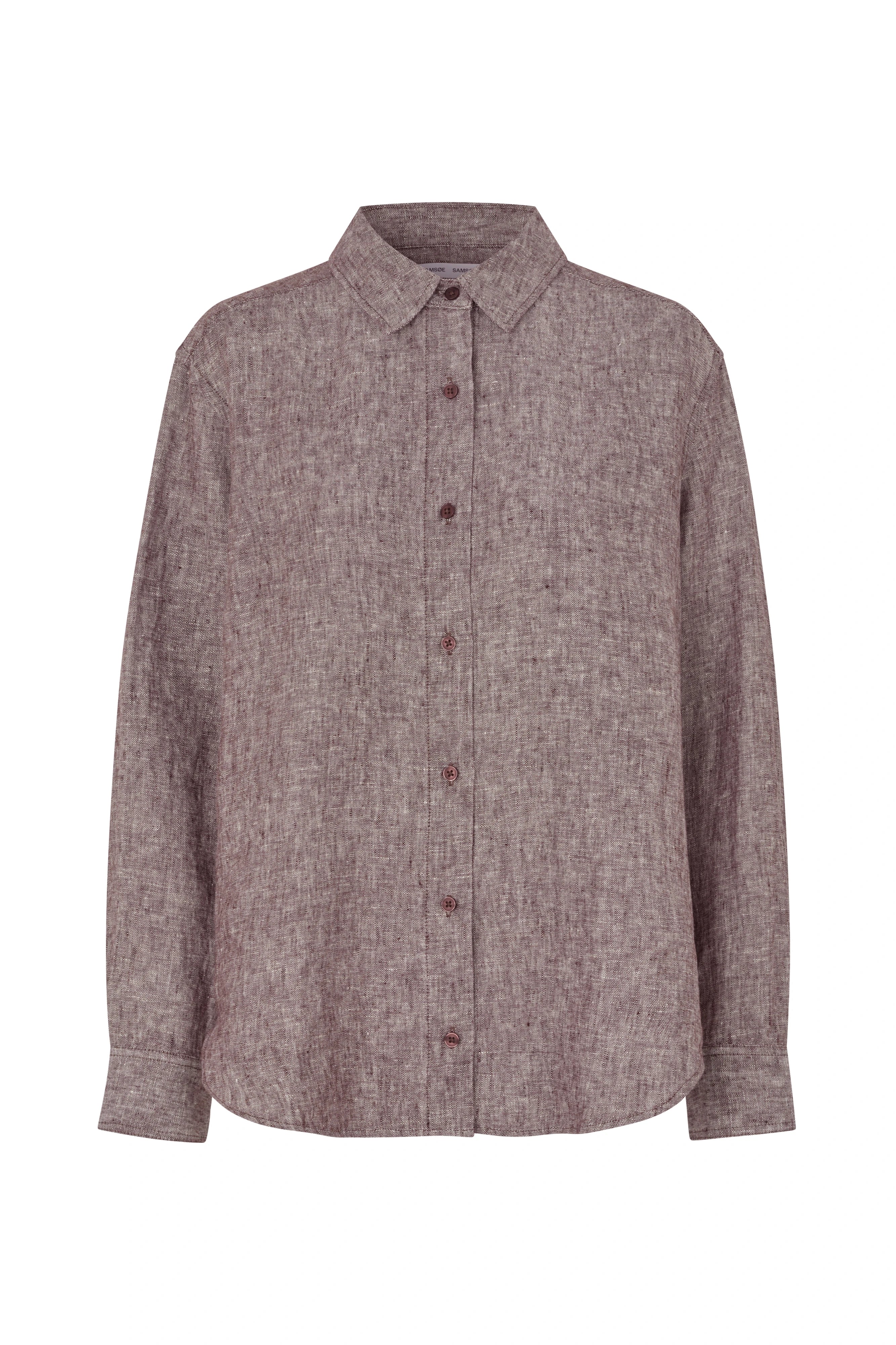 SAMSOE Saloves Shirt 14329 Fudge: brown camisas for women