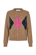 SAMSOE | CARDIGAN | MUJER | SANOR LEAD GRAY | BEIGE