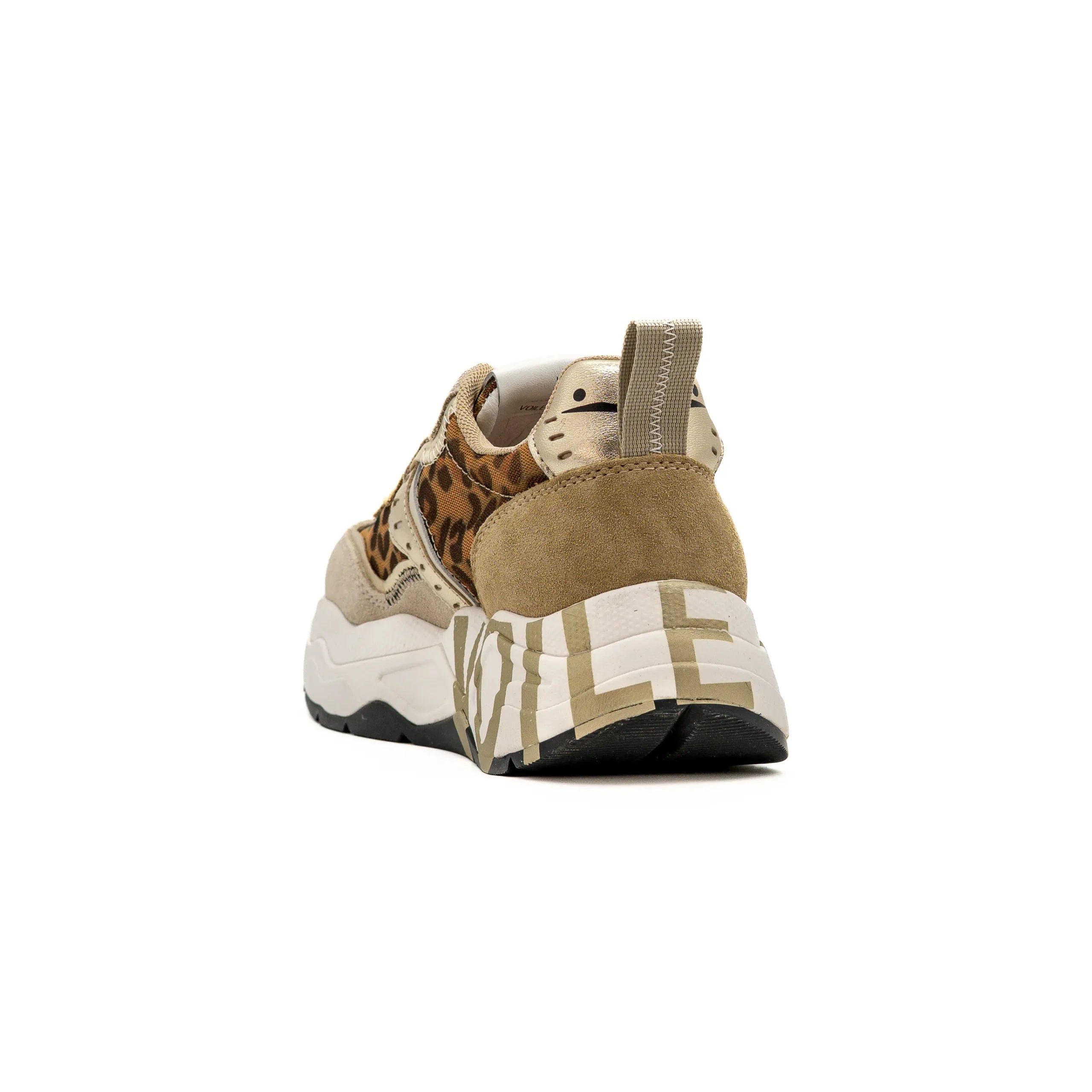 VOILE BLANCHE CLUB105: animal print trainers for women