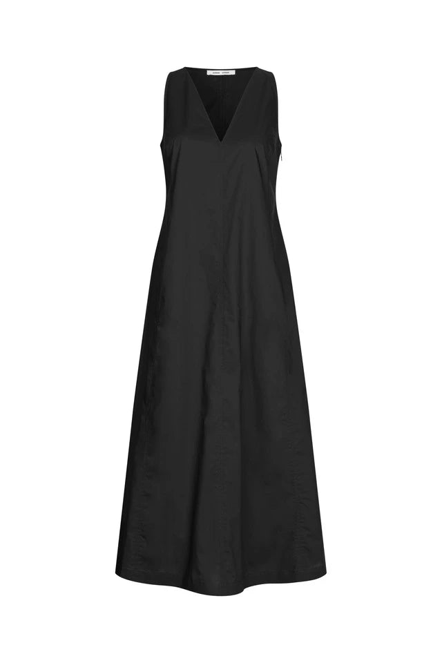 SAMSOE Sarita Dress 15756 Black: black dress for women