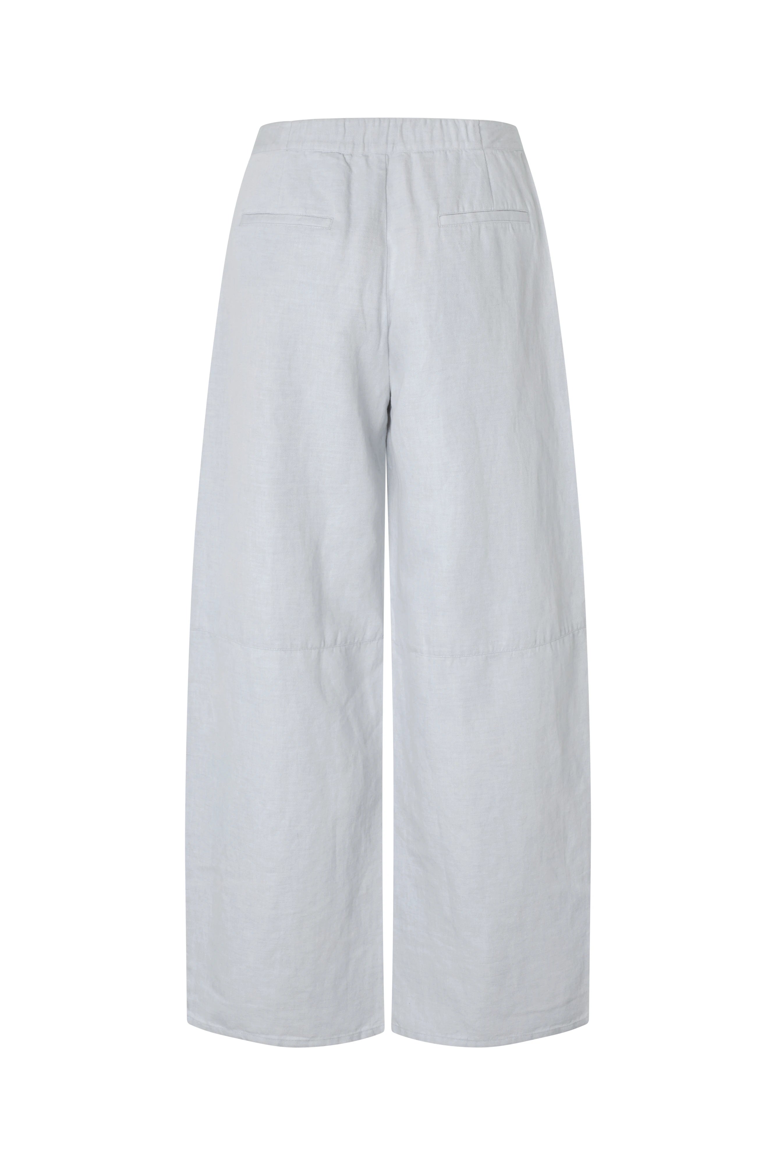 SAMSOE Saroko Trousers 159 GRAY DAWN MEL: white trousers for women